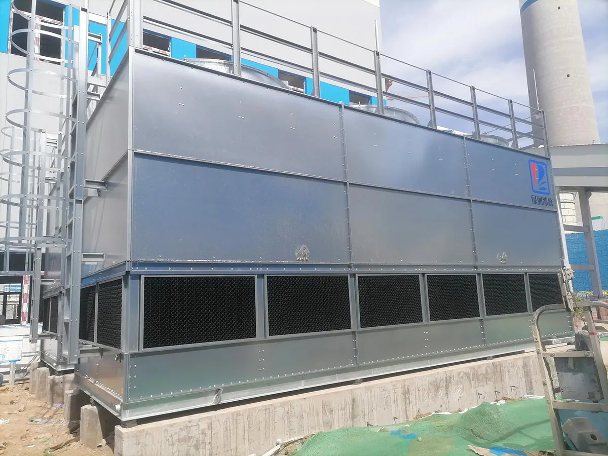 Customer Site Installation of Closed-Circuit Cooling Tower Customer Site Installation of Closed-Circuit Cooling Tower